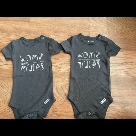 Twin Matching Bodysuits - Picture 1 of 8